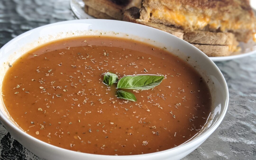 Garden Fresh Tomato Basil Soup